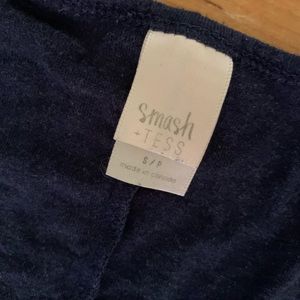 Smash + Tess Sunday Romper size small in Navy